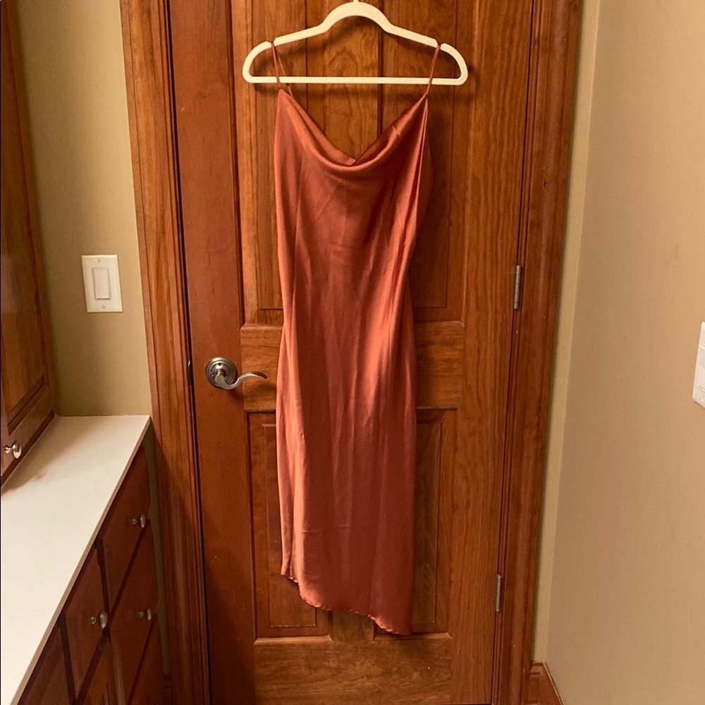 Petal & Pup Rust Slip Dress